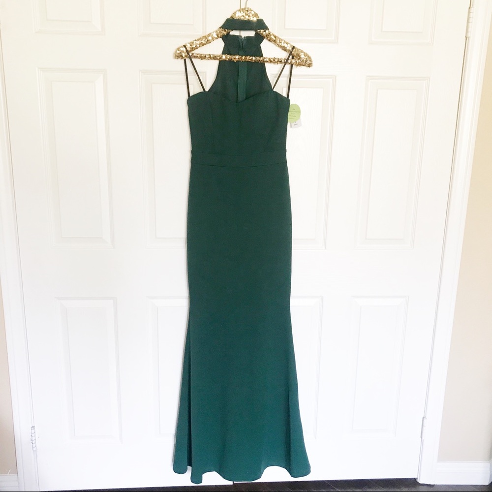 Emerald Mermaid gown
